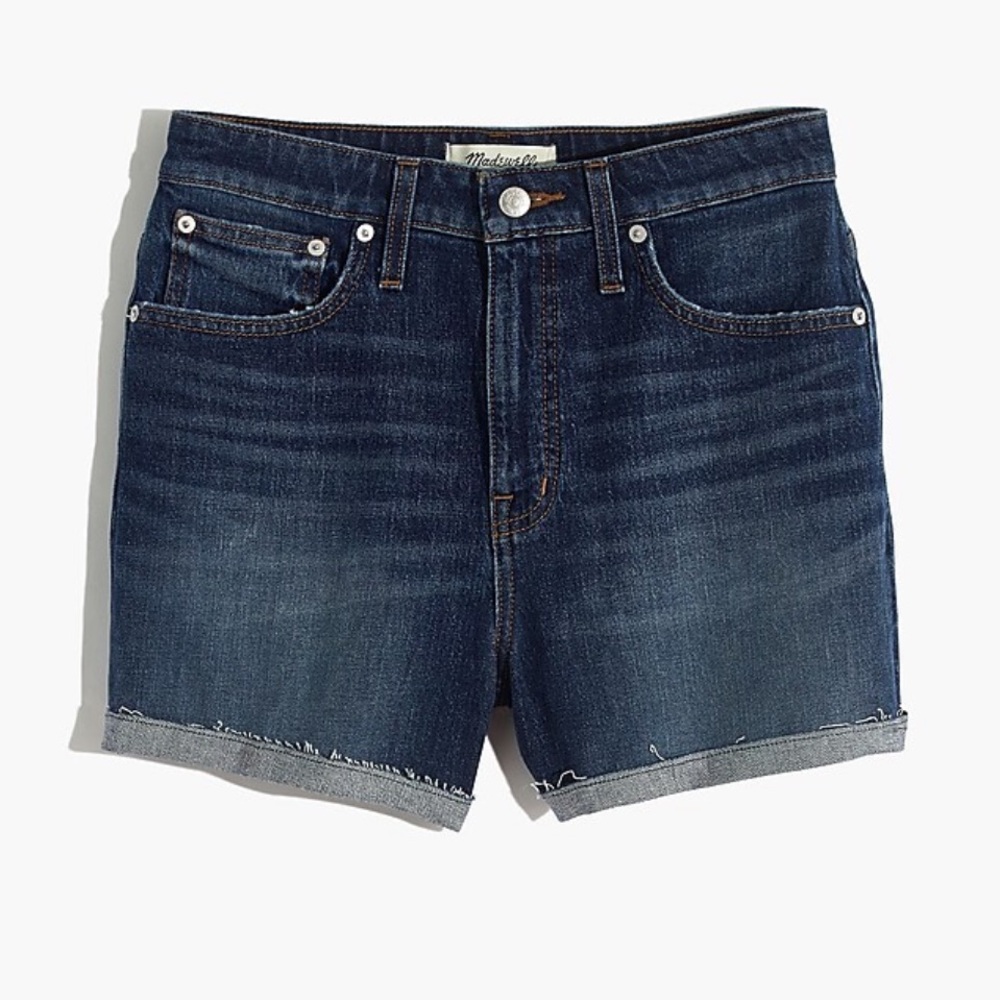 Madewell Curvy High-Rise Jean Shorts